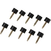 Resim Surjion 20'li Kadın Yüksek Topuk Küçük Siyah 9mm (Yurt Dışından) 