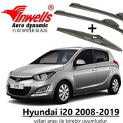 Resim Hyundai İ20 Ön ve Arka Muz Silecek Takımı 2008-2019 