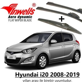 Resim Hyundai İ20 Ön ve Arka Muz Silecek Takımı 2008-2019 