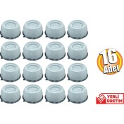 Resim Ak Ticaret 16 Adet Çamaşır Makinesi Titreşim Engelleyici Stoper - Mobilya Yükseltici Takoz 