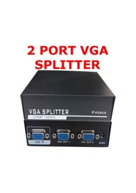 Resim 2 Port Vga Splitter Çoğaltıcı Çoklayıcı 