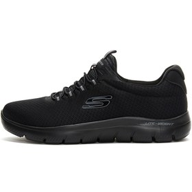 Resim SUMMITS Siyah Erkek Sneaker Skechers