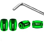 Resim Xiyu Shop Tip A- Yeşil Stil Ar Tekerlek Lastik Valf Kapakları Lastik Jant Kök Kapakları Airdust Otomobiller Için Su Geçirmez Motosikletler Kamyonlar Bisikletler Oto Şekillendirme (Yurt Dışından) 