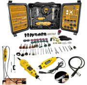 Resim Millian 405 Parça 600 W Çift Makinalı Devir Ayarlı Gravür Oyma Seti Çantalı Çok Fonksiyonlu 