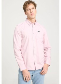 Resim Wrangler Regular Fit Normal Kesim Düz Cepli Pamuk Gömlek - W241464 001 