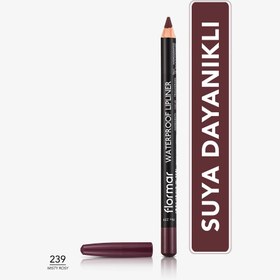 Resim Flormar Suya Dayanıklı ve Yoğun Pigmentli Mat Dudak Kalemi 239 Misty Rose 