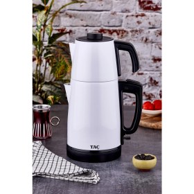 Resim Keyfidem Beyaz Çay Makinesi, Pratik ve Şık Tasarım 