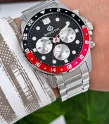 Resim Bigotti Milano Luxury Erkek Kol Saati Gümüş Çelik Kordon Çelik Kasa Fonksiyonlar Aktif zmb009 