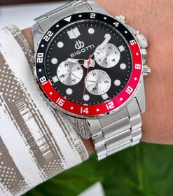 Resim Bigotti Milano Luxury Erkek Kol Saati Gümüş Çelik Kordon Çelik Kasa Fonksiyonlar Aktif zmb009 