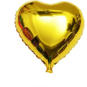 Resim Nessiworld Kalp Balon Folyo Sarı 60 cm 24 inç 