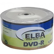 Resim Elba Dvd-R 4,7GB-120MIN 50li 16X Printable Dvd-R Shrink Antalya Yıldızlar