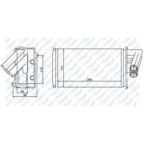 Resim Kalorifer Radyatoru Laguna 260X156X32 At/Mt Sanzuman 504621894 