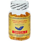 Resim Gold Natural Omega 3 - 100 Softgel Balık Yağı Abd 