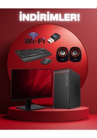 Resim Dagmor 400w Bn2015198 H81 Anakart İntel İ7 4 8gb Ram 240gb Ssd 21.5' Monitör Wifi Kablosuz Set 