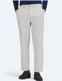 Resim Kip Bej Dokuma Jogging Fit Çevre Dostu Casual Pantolon Bej 