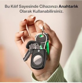 Resim İçin Darbeye Karşı Dayanıklı Ve Kaybolmaya Karşı Güvenli Metal Halat İle Asılabilir Kılıf Beyaz 