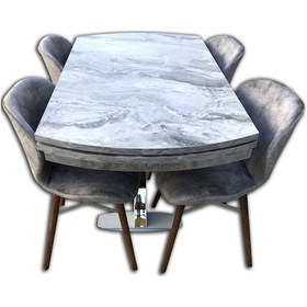 Resim Masa X Çapraz Model Metal Çelik nikelaj Ayak Mdflam açıl tabla Dökme sünger lily sandalye El Yapım 