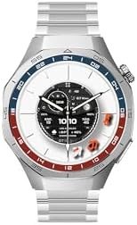 Resim Sunix Amoled Ekran 48mm Metal ve Silikon Kordonlu Akıllı Saat Gri WT6 Pro 