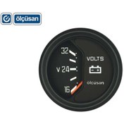 Resim ÖLÇÜSAN 16V-32V VOLTMETRE 52 MM 