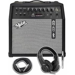 Resim Mga-50hd Elektro Gitar Amfisi 50 Watt Usb Bluetooth Şarjlı 4 Girişli (Kulaklık Ve Kablo Dahil 