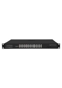 Resim Ods 08ODS-24GP2U2S-300S 24 Port 300 W Full Poe Gigabit 2xUplink Gigabit Yönetilemez Switch 
