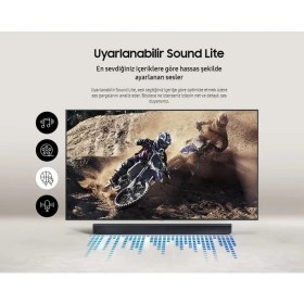 Resim Samsung 220W Bass-Dolby Audio / Dts Virtual:x Optik-Usb-Bluetooth® Tv-Telefon Bağlantı Soundbar Ev Sinema Sistemi 