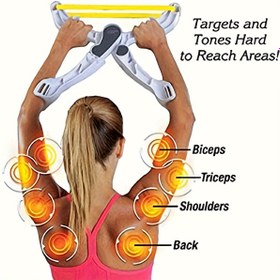 Resim Dayanıklı ABS Kol Egzersiz Makinesi - Etkili Kilo Kaybı ve Kas Gelişimi İçin İdeal, Biceps, Triceps, Omuzlar ve Sırtları Hedefleyen, Güç Gerektirmez, Spor Salonu Aksesuarı. 