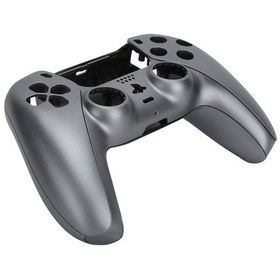 Resim Geeroyoo Ps5 Kontrolörü İçin Dıy Değiştirme Kasa - Çelik Gri Spreyli Abs Korumalı Kabuk, Tornavida Dahil, Dayanıklı Ve Smooth Dokunuş 
