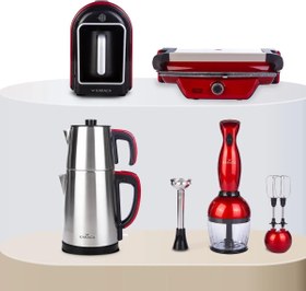 Resim Gurme Plus Red Elektrikli Çeyiz Seti 