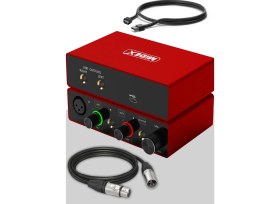 Resim Midex GLX-600 Pro Üst Kalite Stüdyo Ses Kartı 2 Giriş 2 Çıkış 