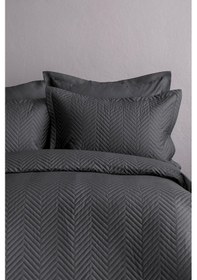 Resim Simply Füme Pamuk Saten Nevresim Takımı Tek Kişilik 