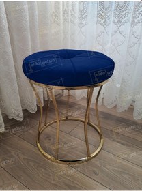 Resim Kum Saati Dilimli Makyaj Pufu Gold Laci 