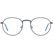 Resim Mavi Işık Filtreli Siyah Unisex Gözlük Numarasız 