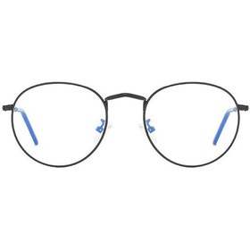 Resim Mavi Işık Filtreli Siyah Unisex Gözlük Numarasız 