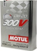 Resim Motul 300V High Rpm 0W-20 Tam Sentetik Racing Motor Yağı 2 x 2 L 