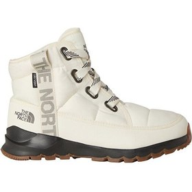Resim The North Face W Thermoball Lace Up Luxe Wp Kadın Kar Botu Nf0a817wq4c1 Beyaz Beyaz 