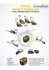Resim Stiga E415S Akü Batarya Şarj Cihazı Tek Batarya Girişli 