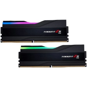 Resim Gskıll 32GB (2x 16GB) Ddr5 6000MHZ CL36 Dual Kıt Rgb Pc Ram Trıdent Z5 F5-6000J3636F16GX2-TZ5RK 