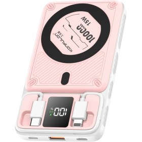 Resim Konfulon M25W 10.000 Mah 20W Pd Magsafe Powerbank - Pembe 