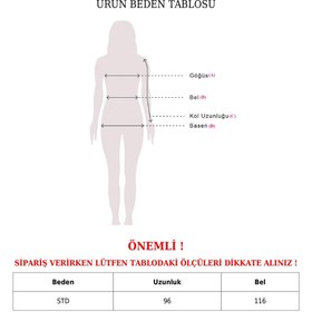 Resim MODAQU Soft Poplin Cep Detaylı Kloş Etek - Çağla Yeşil 