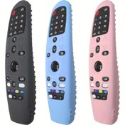 Resim LG Akıllı TV Uzaktan Kumanda AN-MR20GA Silikon Koruyucu Kılıfı için Uygun, Uzaktan Kumanda AN-MR19BA/AN-MR18BA/AN-MR650/AN-MR600 ile Uyumlu, Silikon Koruyucu Kapak, Güçlü Elastikiyetli Malzeme, Sıkıca Uygun, Toz Geçirmez ve Çizilmeye Karşı Koruyucu, Yıkanabilir 