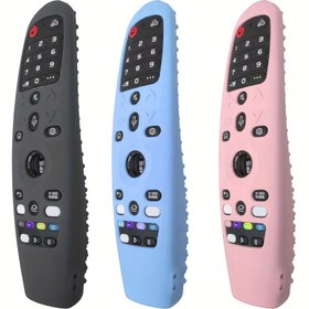 Resim LG Akıllı TV Uzaktan Kumanda AN-MR20GA Silikon Koruyucu Kılıfı için Uygun, Uzaktan Kumanda AN-MR19BA/AN-MR18BA/AN-MR650/AN-MR600 ile Uyumlu, Silikon Koruyucu Kapak, Güçlü Elastikiyetli Malzeme, Sıkıca Uygun, Toz Geçirmez ve Çizilmeye Karşı Koruyucu, Yıkanabilir 