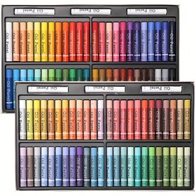 Resim JIESO Premium Set, 96 Renkli 102 Yumuşak Yağlı Pastel, Ek 6 Klasik Beyaz Renk ve Macaron Renkleri Kombinasyonu İçerir. Orta Uç, Sanatsal Boyama, Eskiz, Karıştırma ve Yağlı Boyama İçin Tasarlanmıştır. Canlı Krem Tekstürleri, Sanatçılar İçin Uygun. 