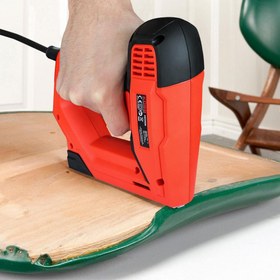 Resim KOBB KBZ200B 8-16mm Zımba ve 15-16mm Profesyonel Çivi Çakma Makinesi + 3000 adet Yedek Zımba ve Çivi 