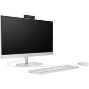 Resim HP Proone 240 G10885G6EA-G28 i5-1335U 24 GB 2 TB SSD 23.8" Free Dos Masaüstü Bilgisayarı Beyaz 