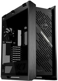 Resim ASUS ROG STRIX HELIOS II, ÇİFT TEMPERLİ CAM PANEL, 450MM GPU DESTEĞİ, ALÜMİNYUM KASA ve ÖN PANEL, GPU DESTEK BRAKETLERİ ve 420MM RADYATÖR DESTEĞİ SUNAN EATX UYUMLU BİR MID-TOWER 