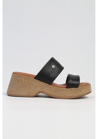 Resim Pierre Cardin Pc-7210- 3807 Siyah-kadın Topuklu Terlik Siyah 