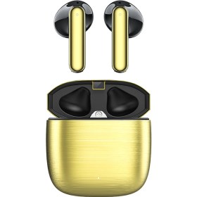 Resim Recci Bluetooth Kulaklık Kablosuz Recci REP-W42 Bounty Hunter Tws V5.2 Versiyon Gold 