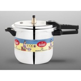 Resim Özay Alüminyum Düdüklü Tencere 8 L Gümüş 