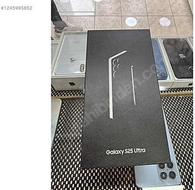 Resim Samsung S25 Ultra İkinci El YD | 256 GB 12 GB | Siyah 